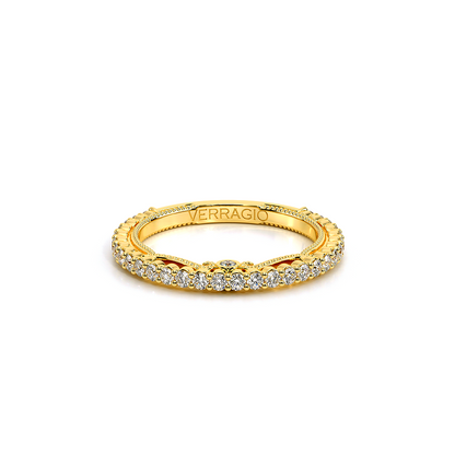 Verragio Halo Round Wedding Band