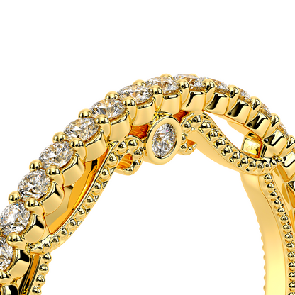Verragio Halo Round Wedding Band