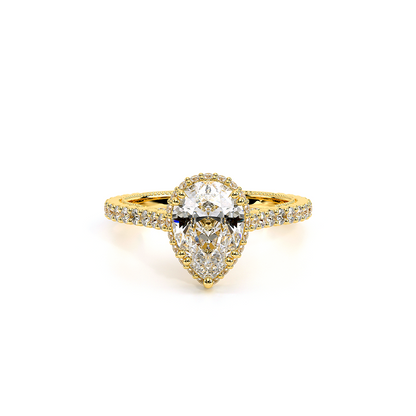 Verragio Halo Pear Engagement Ring
