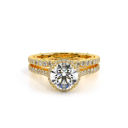 Verragio Halo Round Wedding Band