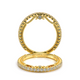 Verragio Halo Round Wedding Band