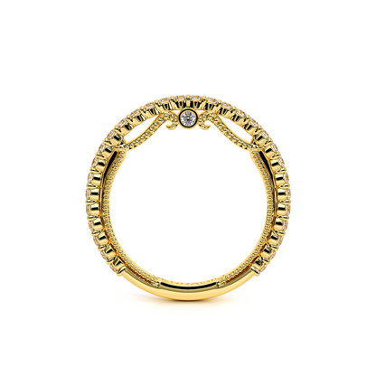 Verragio Halo Round Wedding Band