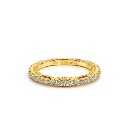 Verragio Halo Round Wedding Band