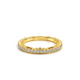 Verragio Halo Round Wedding Band