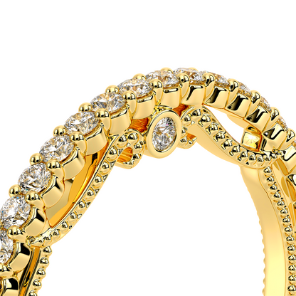 Verragio Halo Round Wedding Band