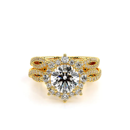 Verragio Halo Round Wedding Band