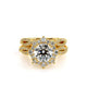 Verragio Halo Round Wedding Band