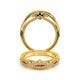 Verragio Halo Round Wedding Band