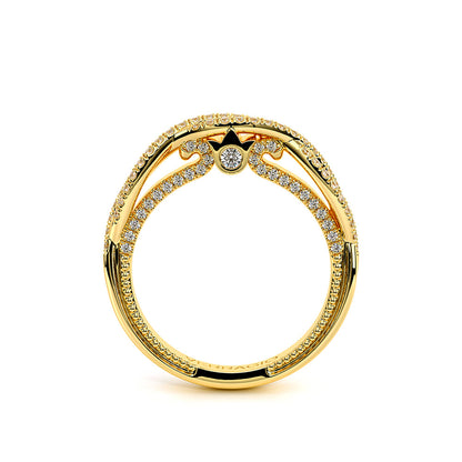 Verragio Halo Round Wedding Band