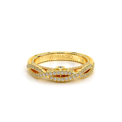 Verragio Halo Round Wedding Band