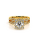 Verragio Halo Round Wedding Band