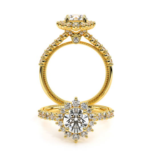 Verragio Halo Round Engagement Ring