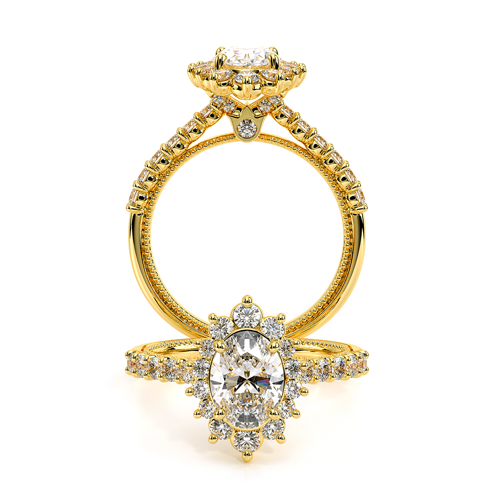 Verragio Halo Oval Engagement Ring