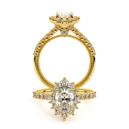 Verragio Halo Oval Engagement Ring