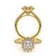 Verragio Halo Princess Engagement Ring