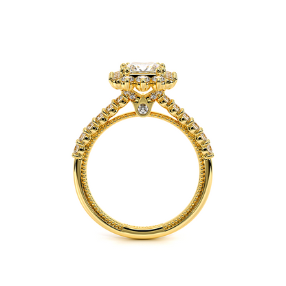 Verragio Halo Princess Engagement Ring