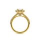 Verragio Halo Princess Engagement Ring
