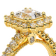 Verragio Halo Princess Engagement Ring