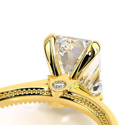 Verragio Solitaire Emerald Engagement Ring