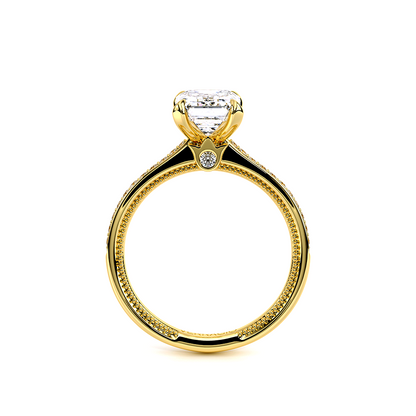 Verragio Solitaire Emerald Engagement Ring