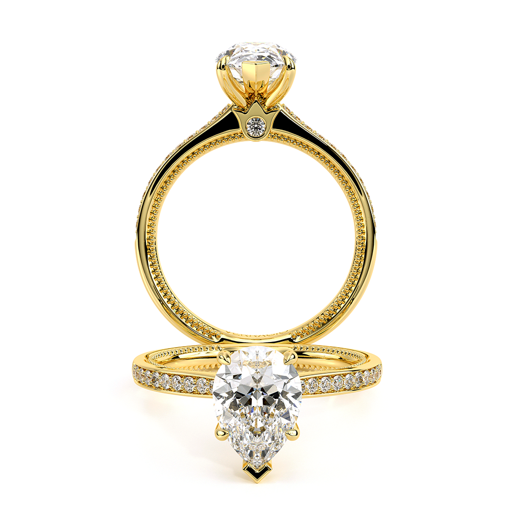 Verragio Solitaire Pear Engagement Ring