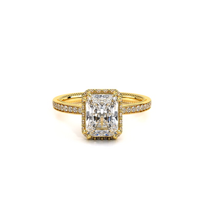 Verragio Solitaire Emerald Engagement Ring
