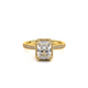 Verragio Solitaire Emerald Engagement Ring