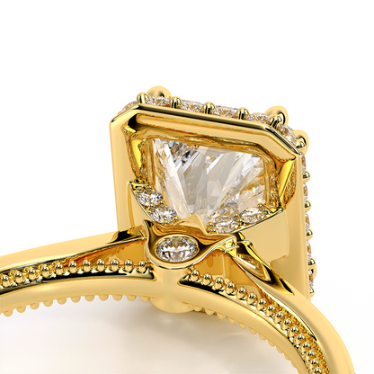 Verragio Solitaire Emerald Engagement Ring