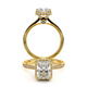 Verragio Solitaire Emerald Engagement Ring