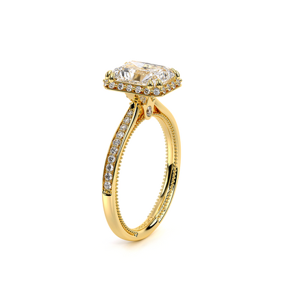 Verragio Solitaire Emerald Engagement Ring