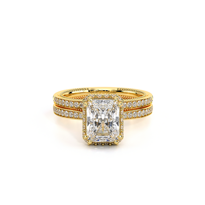 Verragio Solitaire Emerald Engagement Ring
