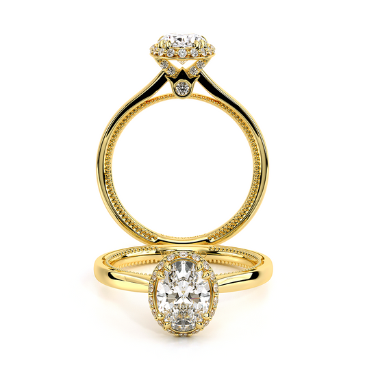 Verragio Solitaire Oval Engagement Ring