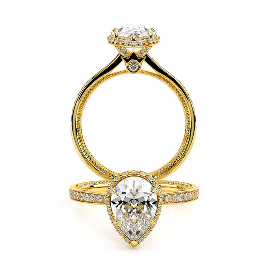 Verragio Solitaire Pear Engagement Ring