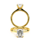 Verragio Solitaire Emerald Engagement Ring