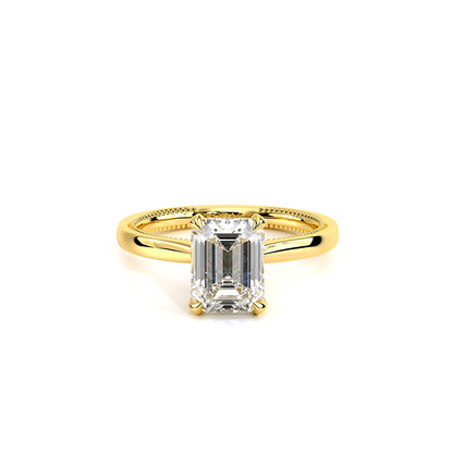 Verragio Solitaire Emerald Engagement Ring