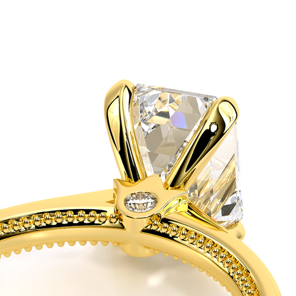 Verragio Solitaire Emerald Engagement Ring