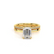 Verragio Solitaire Emerald Engagement Ring