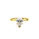 Verragio Solitaire Pear Engagement Ring