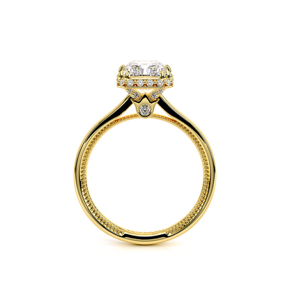 Verragio Solitaire Emerald Engagement Ring