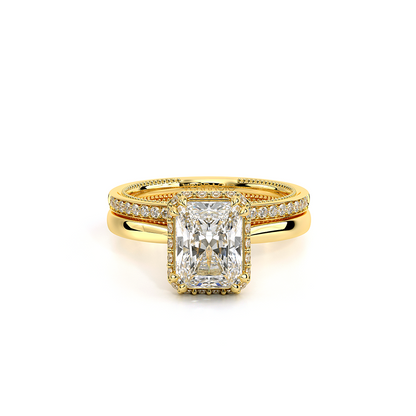Verragio Solitaire Emerald Engagement Ring