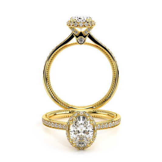 Verragio Solitaire Oval Engagement Ring