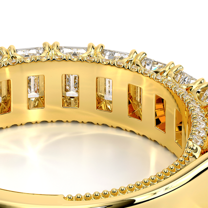 Verragio Emerald Wedding Band