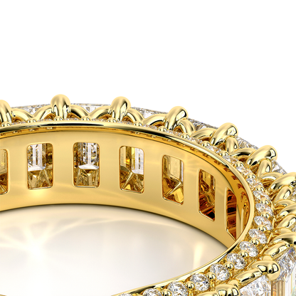Verragio Emerald Wedding Band