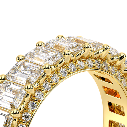 Verragio Emerald Wedding Band