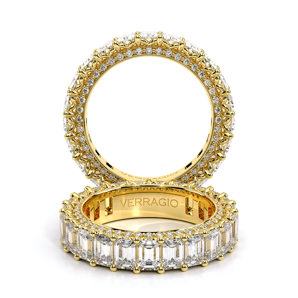 Verragio Emerald Wedding Band