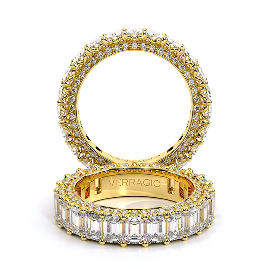 Verragio Emerald Wedding Band