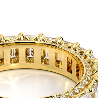Verragio Emerald Wedding Band