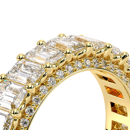 Verragio Emerald Wedding Band