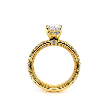 Verragio Pave Oval Engagement Ring
