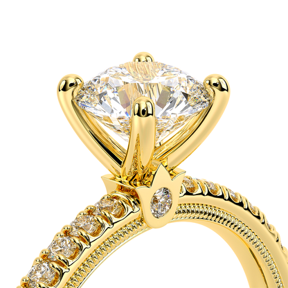 Verragio Pave Round Engagement Ring